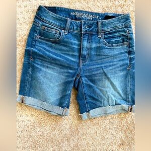 American eagle slouchy bermuda Aeo denim